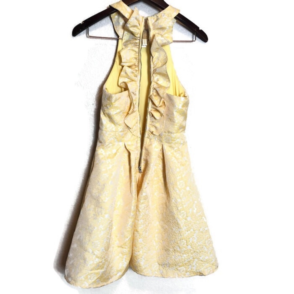 Disney Beauty and the Beast Princess Raffle Golden Embroidered Dress - Picture 4 of 7